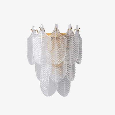 Celoaine Wall Sconce Brass Murano Glass