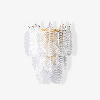 Celoaine Wall Sconce Brass Murano Glass