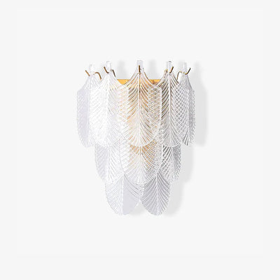 Celoaine Wall Sconce Brass Murano Glass