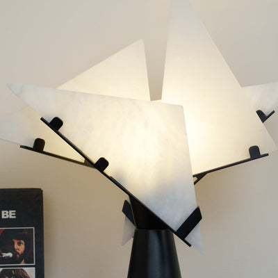 Aursilion Star Alabaster Table Lamp