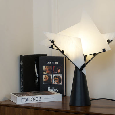 Aursilion Star Alabaster Table Lamp