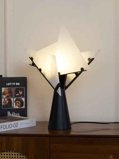 Aursilion Star Alabaster Table Lamp