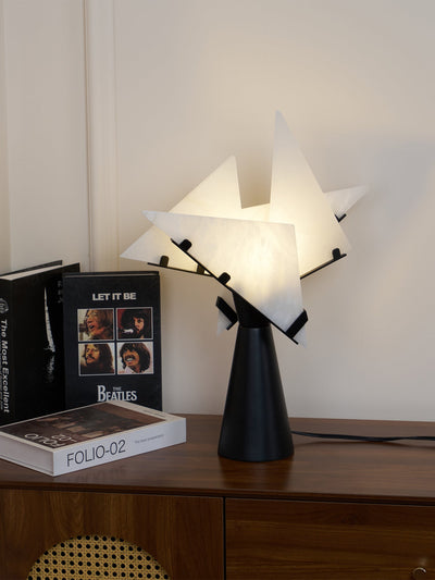 Aursilion Star Alabaster Table Lamp