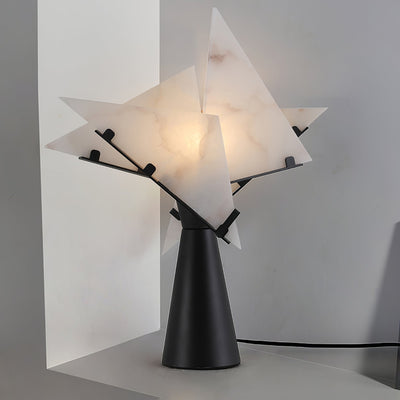 Aursilion Star Alabaster Table Lamp