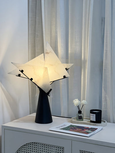 Aursilion Star Alabaster Table Lamp