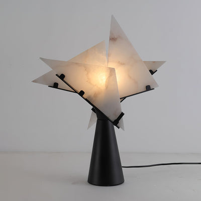 Aursilion Star Alabaster Table Lamp
