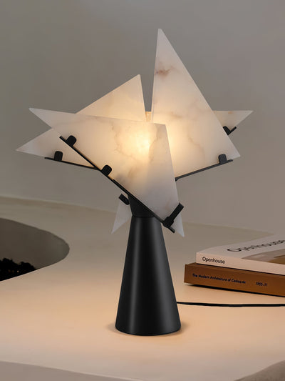 Aursilion Star Alabaster Table Lamp