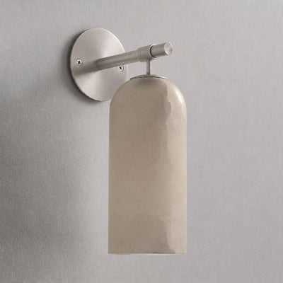 Delaborne Pillar Alabaster Indoor Wall Light