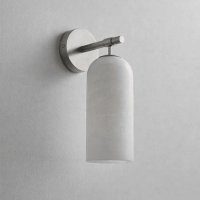 Beaustead Pillar Alabaster Indoor Wall Light