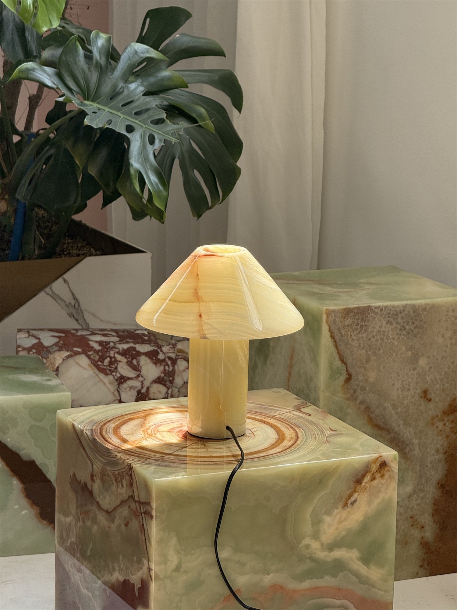 Pillar Stone Table Light