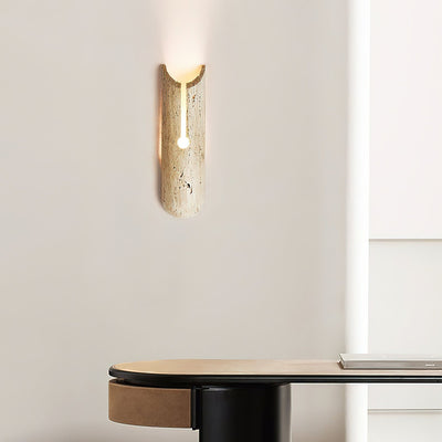 Olnorila Travertine Wall Lamp