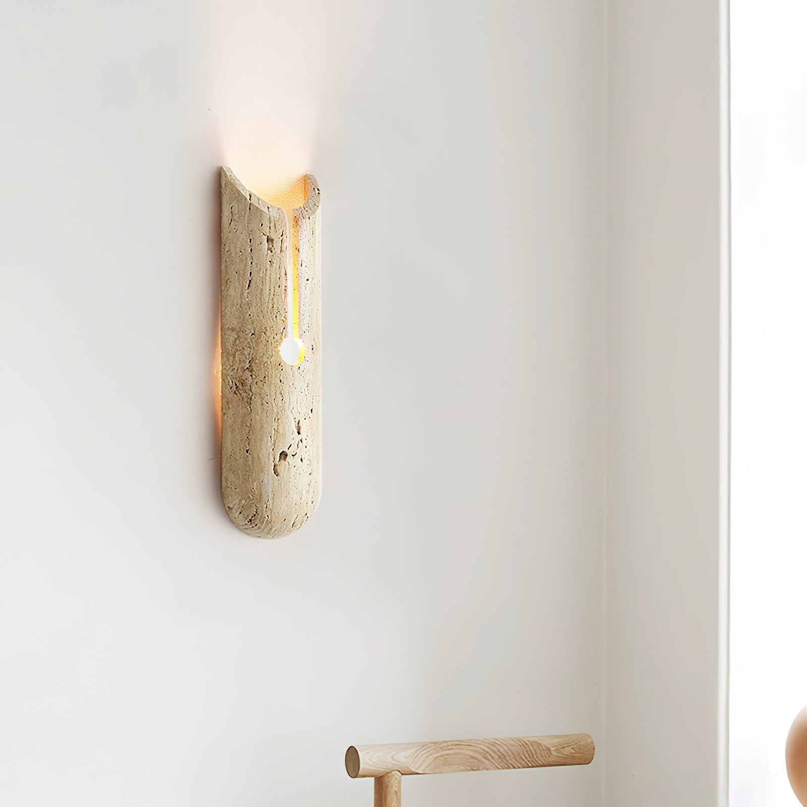 Olnorila Travertine Wall Lamp