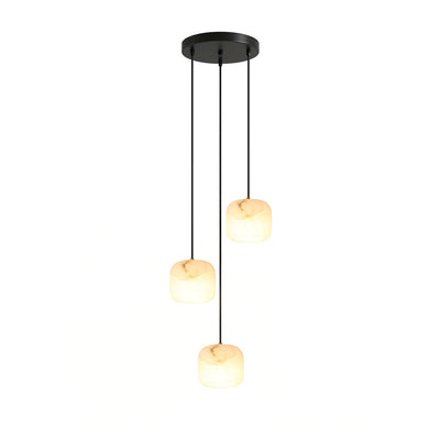 Serelle Alabaster Cluster Chandelier