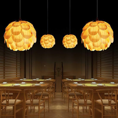 Wlara Modern Wood Pendant Light