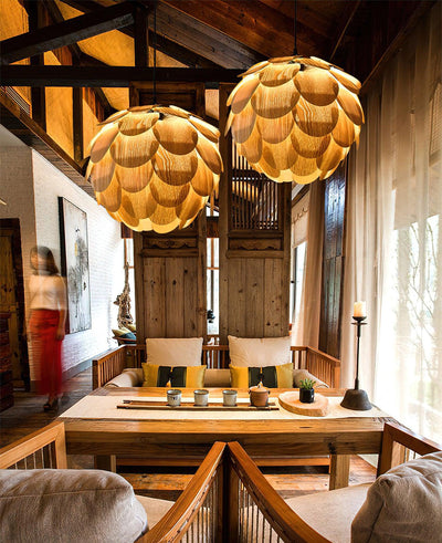 Wlara Modern Wood Pendant Light