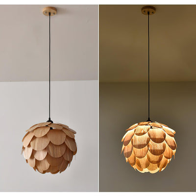 Wlara Modern Wood Pendant Light