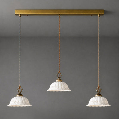 Dunleigh Ceramic Shade Pendant Light