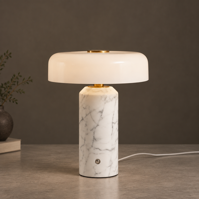 Juniper Marble Cordless Table Lamp