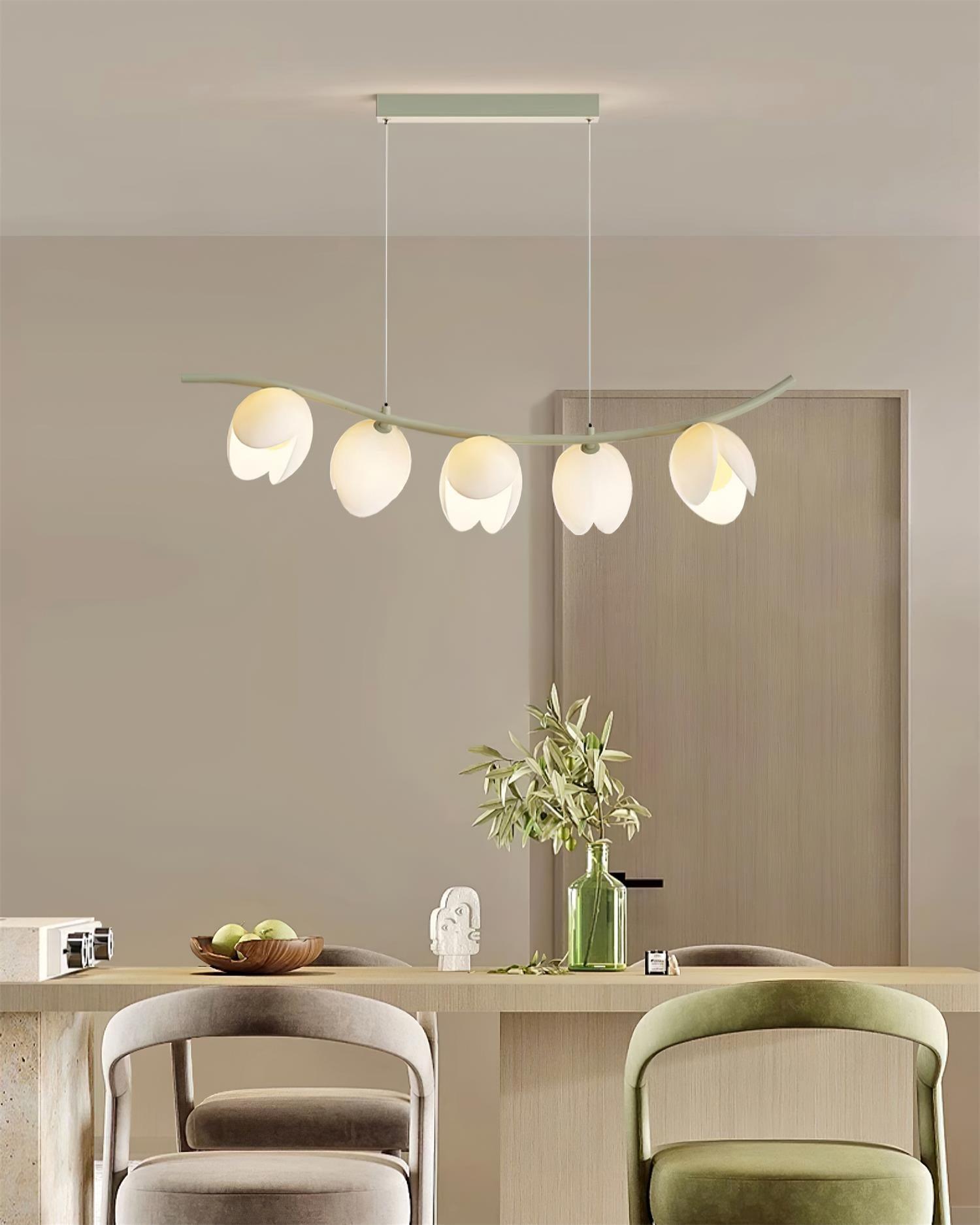 Pistachio Elegance Nordic Art Pendant Lamp
