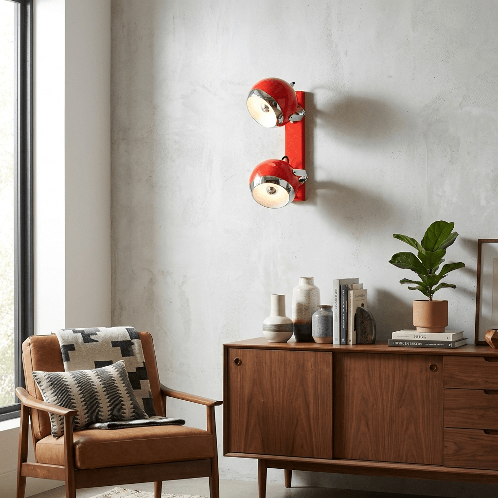 Pivot Ball Wall Light