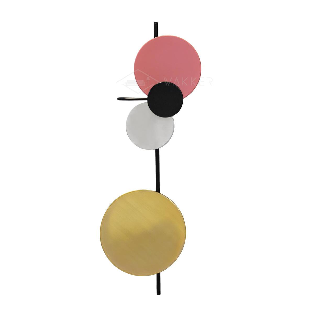 Mirq Wall Lamp Magnetic Discs Artistic