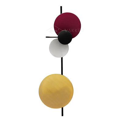 Mirq Wall Lamp Magnetic Discs Artistic