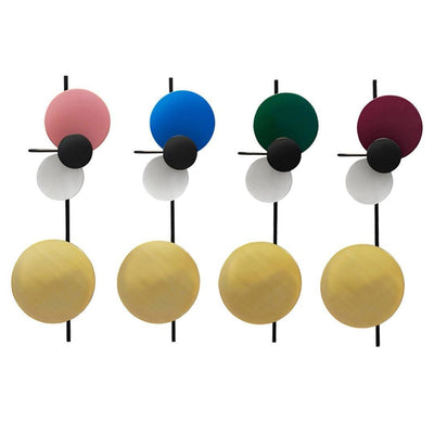 Mirq Wall Lamp Magnetic Discs Artistic
