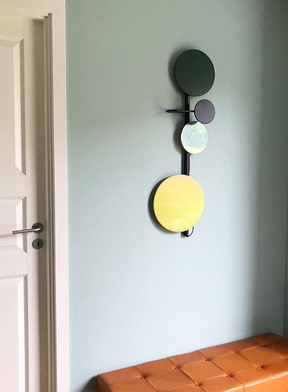 Mirq Wall Lamp Magnetic Discs Artistic