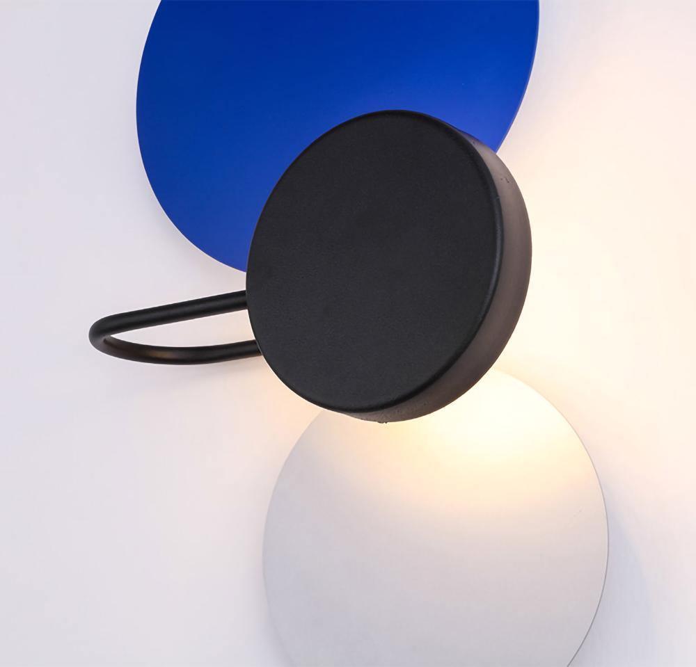 Mirq Wall Lamp Magnetic Discs Artistic