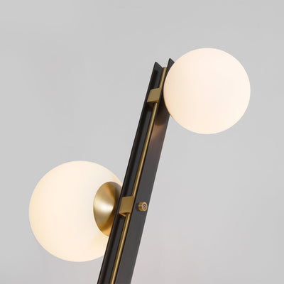 Eireneria Elegant Glass Floor Lamp