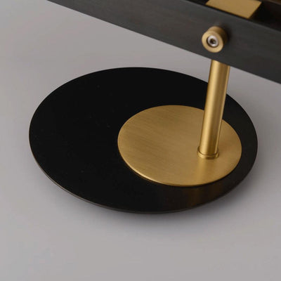 Veloella Contemporary Glass Table Lamp