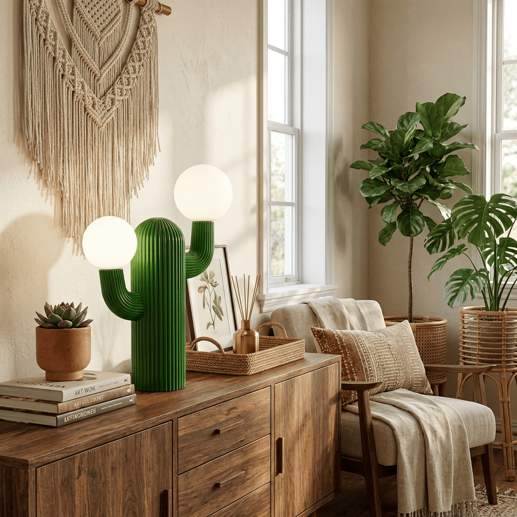 Lazlo Cactus Table Lamp