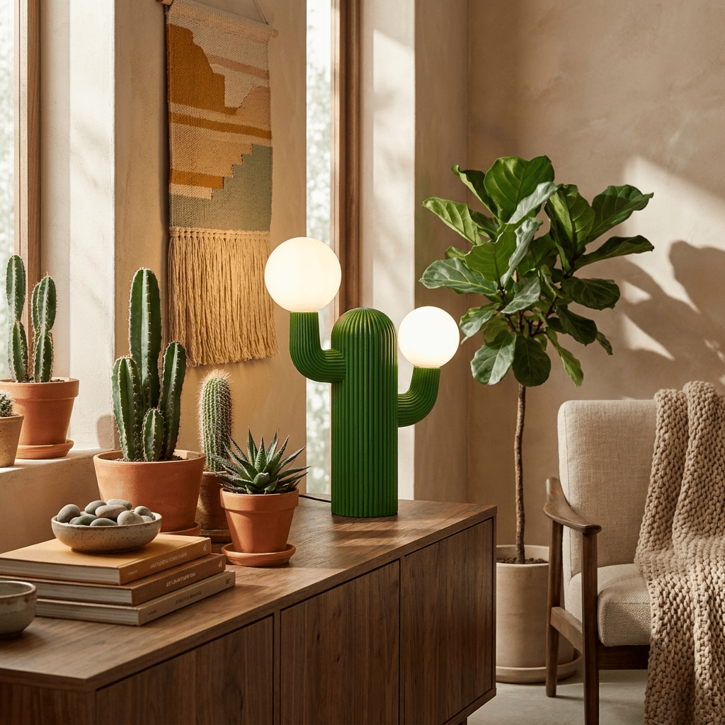 Lazlo Cactus Table Lamp