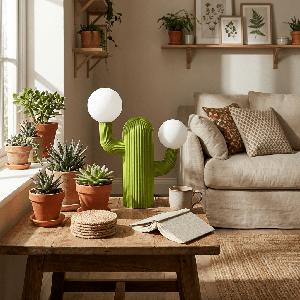 Lazlo Cactus Table Lamp