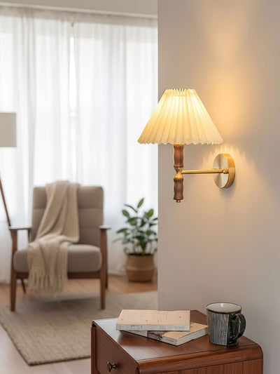 Lucienne Walnut Indoor Wall Light