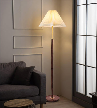 Syleina Minimalist Wood Floor Lamp