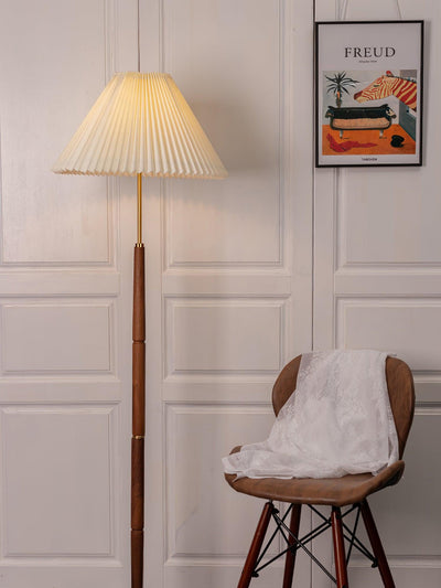 Syleina Minimalist Wood Floor Lamp
