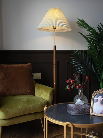 Syleina Minimalist Wood Floor Lamp