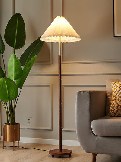 Syleina Minimalist Wood Floor Lamp