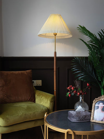 Syleina Minimalist Wood Floor Lamp