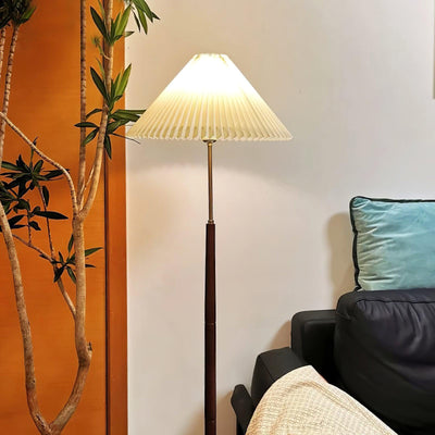 Syleina Minimalist Wood Floor Lamp