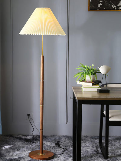 Syleina Minimalist Wood Floor Lamp