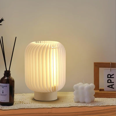 Thal Organic Pleated Table Lamp