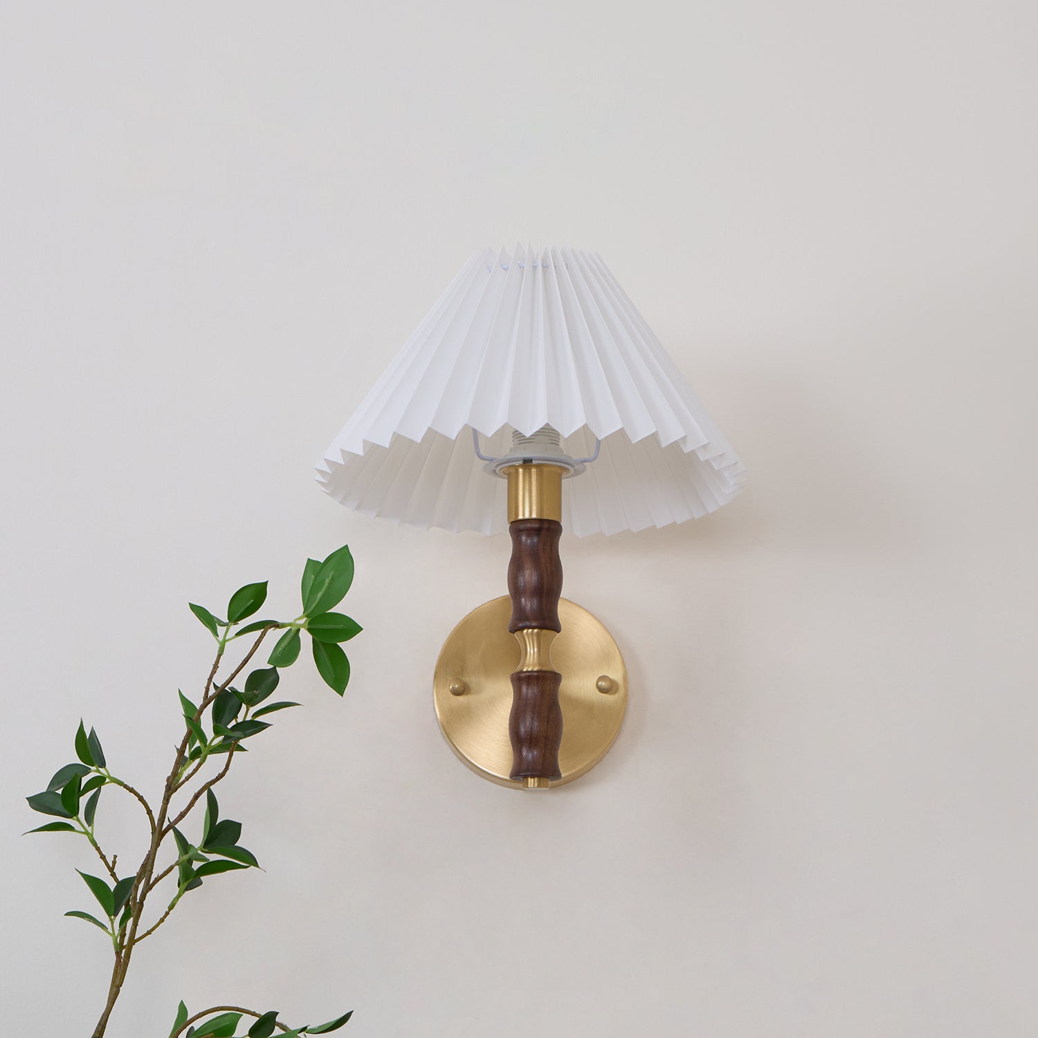 Lucienne Walnut Indoor Wall Light