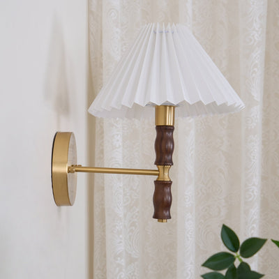Lucienne Walnut Indoor Wall Light