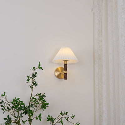 Lucienne Walnut Indoor Wall Light