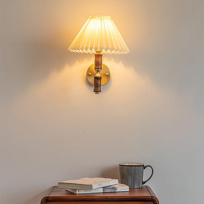 Lucienne Walnut Indoor Wall Light