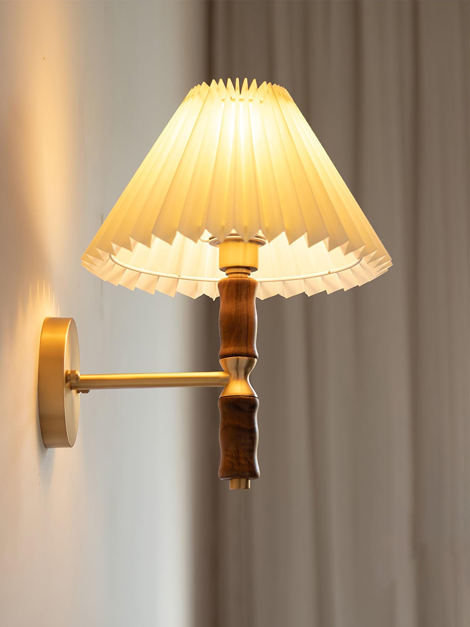 Lucienne Walnut Indoor Wall Light