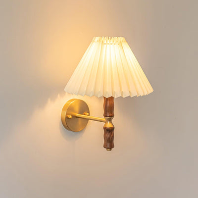 Lucienne Walnut Indoor Wall Light