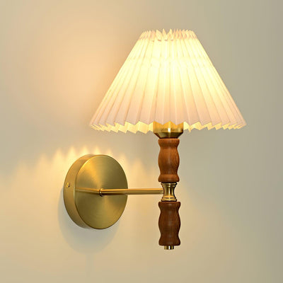Lucienne Walnut Indoor Wall Light
